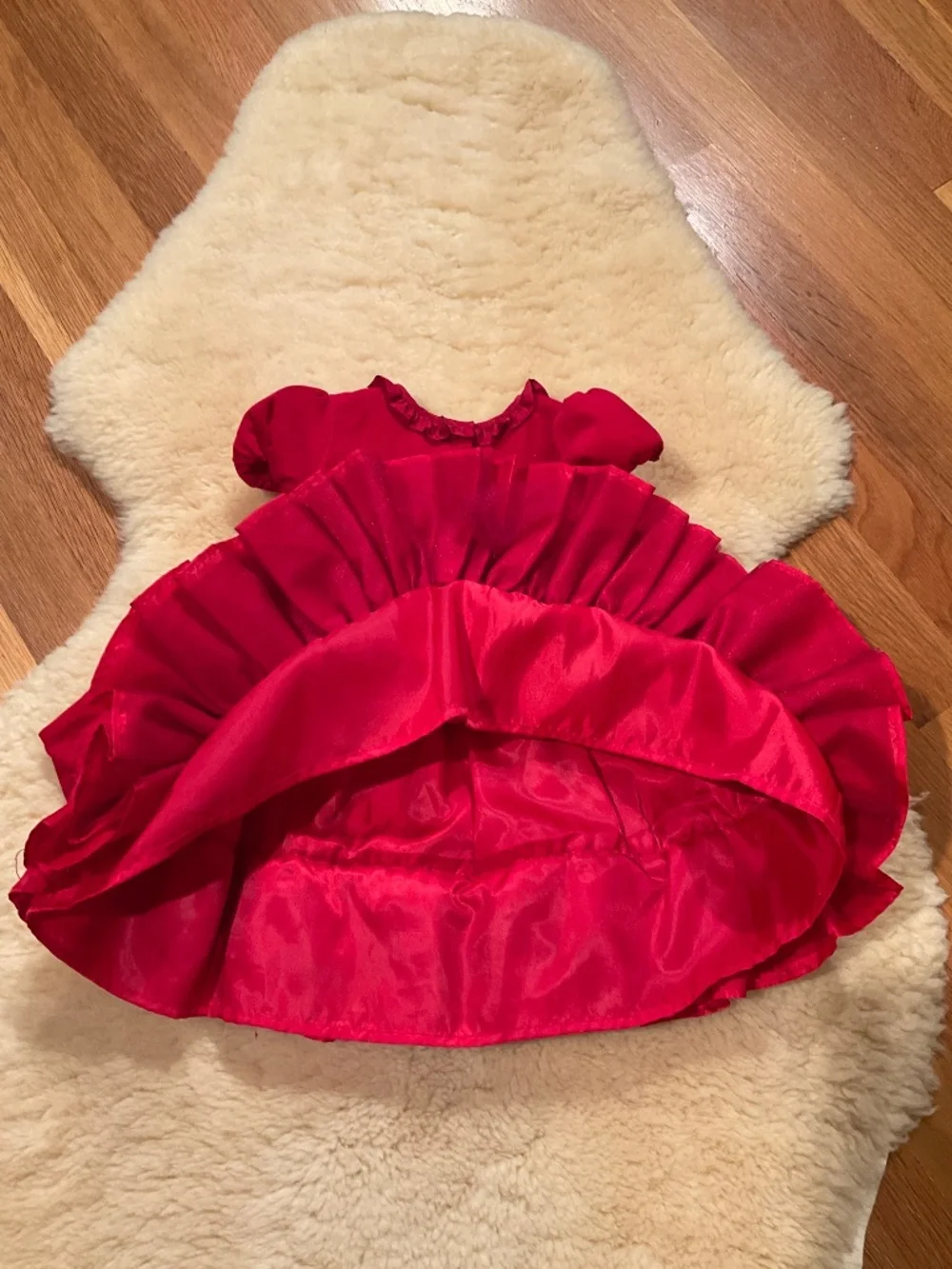 Ralph Lauren red holiday Christmas dress